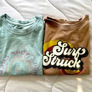 2 Womens O’Neill T-shirts
